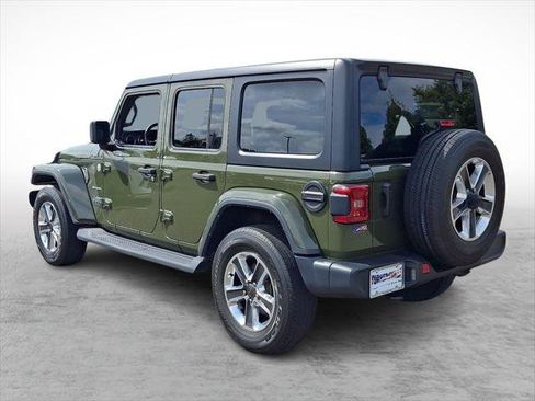 Certified 2023 Jeep Wrangler Unlimited Sahara w/ LED Lighting Group AWD/4WD image 3