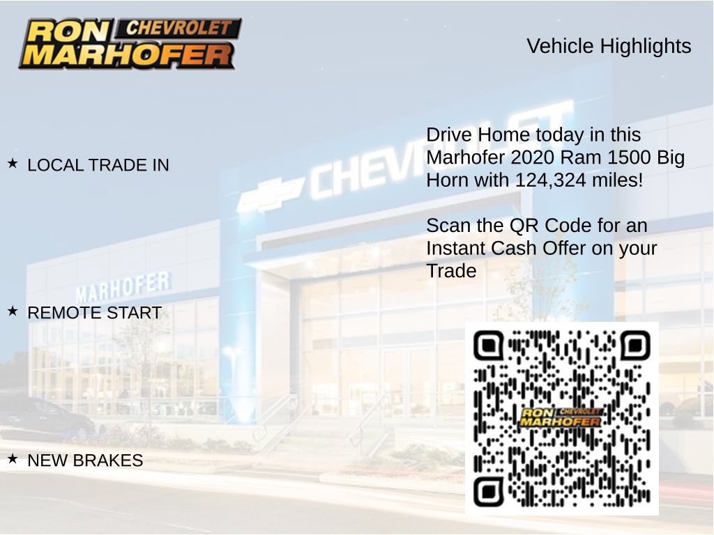 Used 2020 RAM 1500 Big Horn AWD/4WD image 15