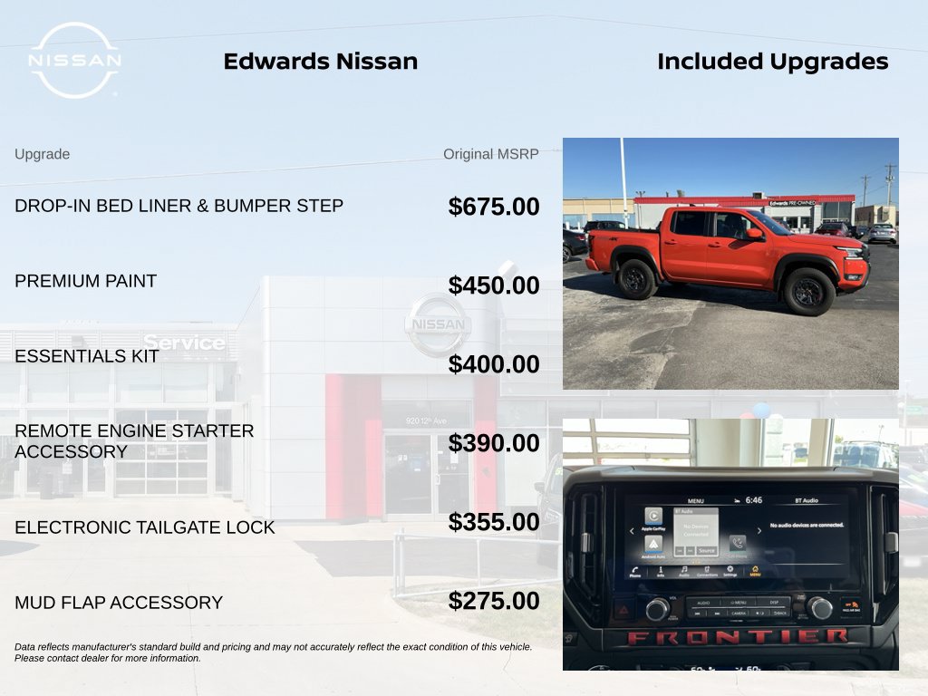 Used 2025 Nissan Frontier PRO-4X AWD/4WD image 7