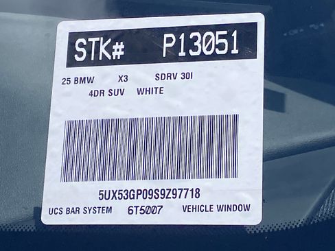 Used 2025 BMW X3 xDrive30i image 30