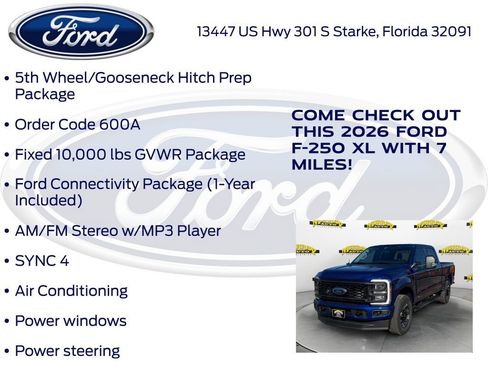 New 2026 Ford F250 XL w/ STX Appearance Package image 20