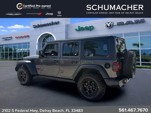 Certified 2022 Jeep Wrangler Unlimited Sport AWD/4WD image 5