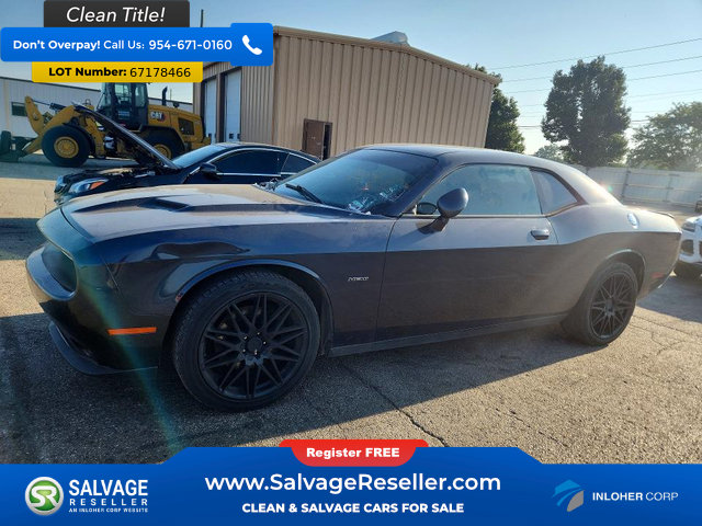 Used 2017 Dodge Challenger R/T w/ Sound Group RWD image 1