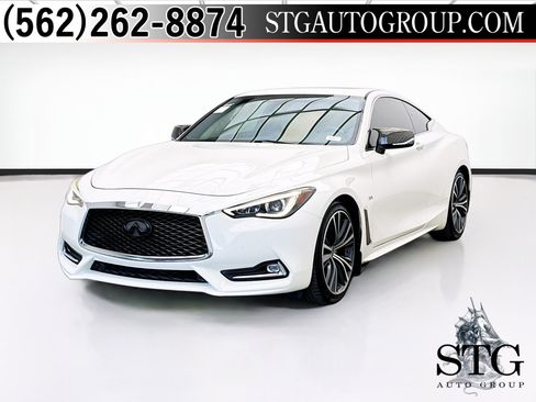 Used 2018 INFINITI Q60 3.0t Luxe w/ Sensory Package 3.0T Luxe RWD image 1
