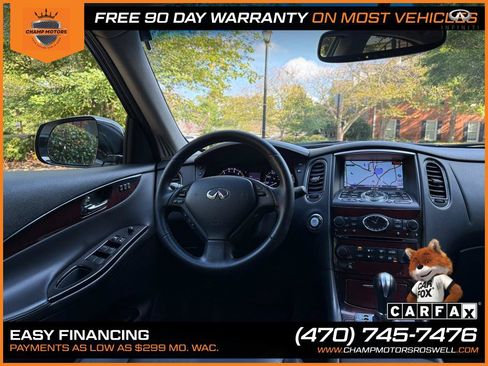 Used 2017 INFINITI QX50 AWD w/ Deluxe Touring Package image 29