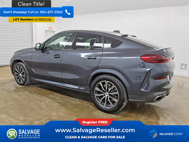 Used 2021 BMW X6 M50i w/ Premium Package AWD/4WD image 3
