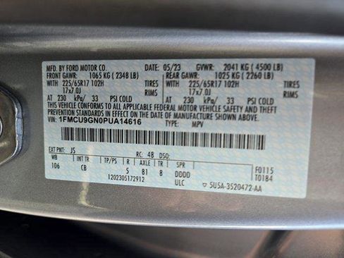 Certified 2023 Ford Escape Active w/ Tech Pack #1 AWD/4WD image 27