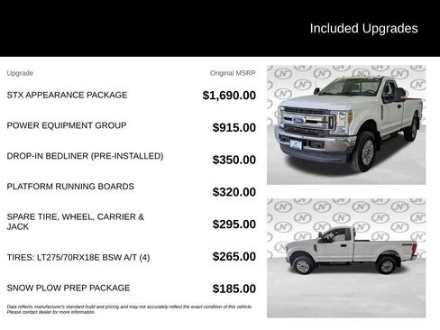 Used 2019 Ford F250 XL w/ STX Appearance Package AWD/4WD image 3