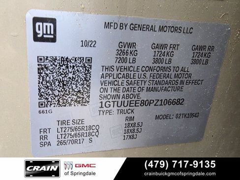 Used 2023 GMC Sierra 1500 AT4 AWD/4WD image 33