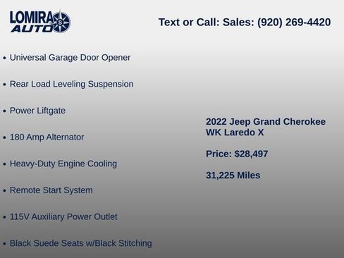 Used 2022 Jeep Grand Cherokee Altitude AWD/4WD image 9