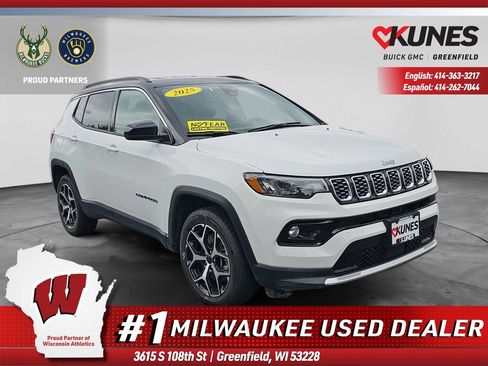 Used 2025 Jeep Compass Limited AWD/4WD image 1