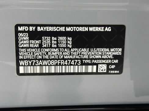 Used 2023 BMW i4 eDrive40 w/ M Sport Package RWD image 26