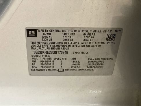 Used 2016 Chevrolet Silverado 1500 LT w/ All Star Edition image 32