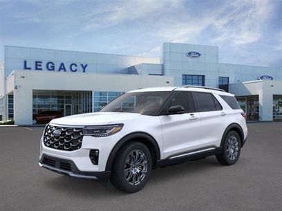 New 2026 Ford Explorer Platinum