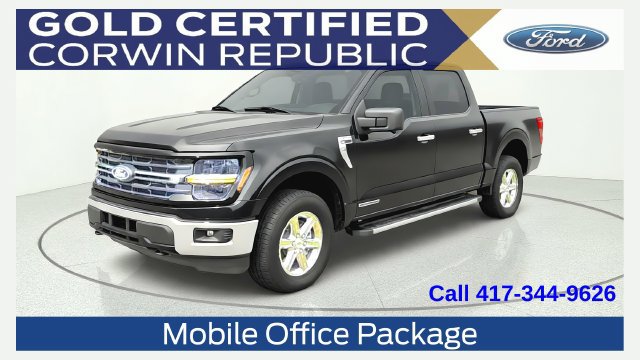 Certified 2024 Ford F150 XLT w/ Mobile Office Package AWD/4WD 360° Tour
