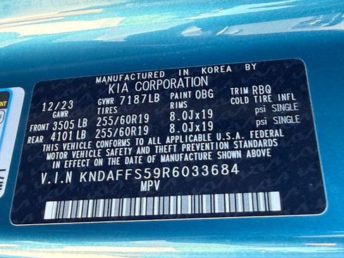 Used 2024 Kia EV9 Wind AWD/4WD image 30