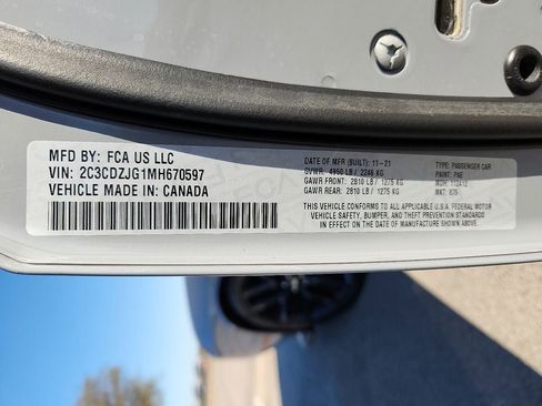 Certified 2021 Dodge Challenger GT w/ Blacktop Package image 19