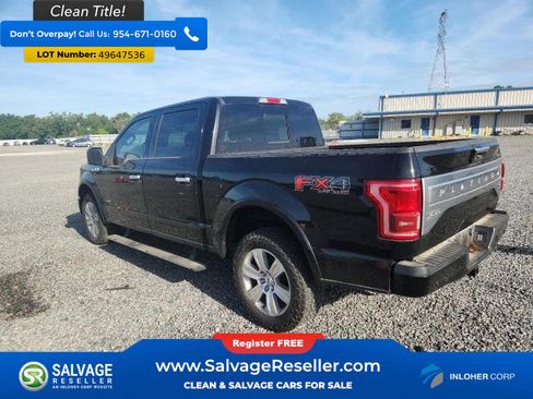 Used 2017 Ford F150 Platinum w/ Equipment Group 701A Luxury AWD/4WD image 3