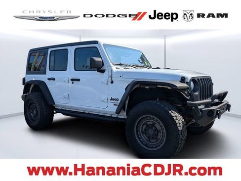 Certified 2020 Jeep Wrangler Unlimited Sport AWD/4WD image 1
