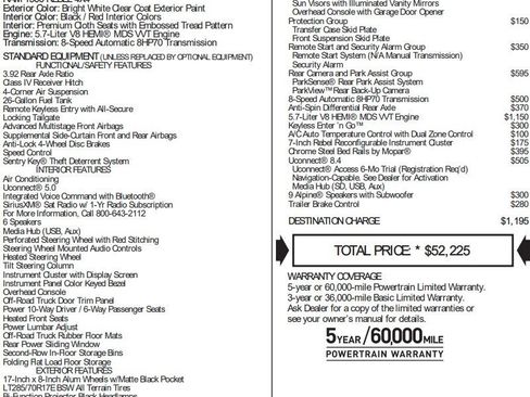 Used 2016 RAM 1500 Rebel w/ Luxury Group image 2