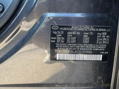 Used 2020 Hyundai Santa Fe SEL AWD/4WD image 26