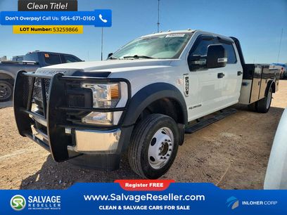 Used 2022 Ford F550 4x4 Crew Cab Super Duty w/ Power Equipment Group