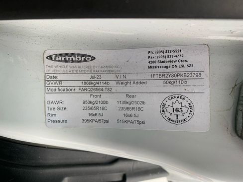 Used 2023 Ford Transit 250 Low Roof AWD w/ Exterior Upgrade Package image 16