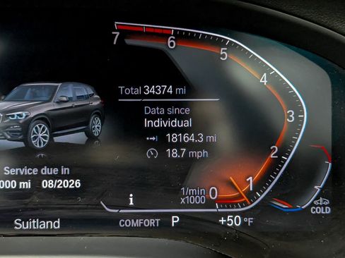 Used 2021 BMW X3 xDrive30i w/ Premium Package image 32