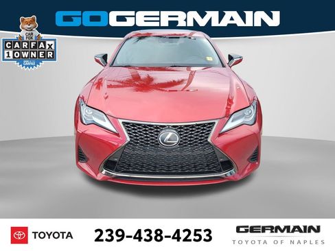 Used 2020 Lexus RC 300 F Sport w/ Navigation Package RWD image 3