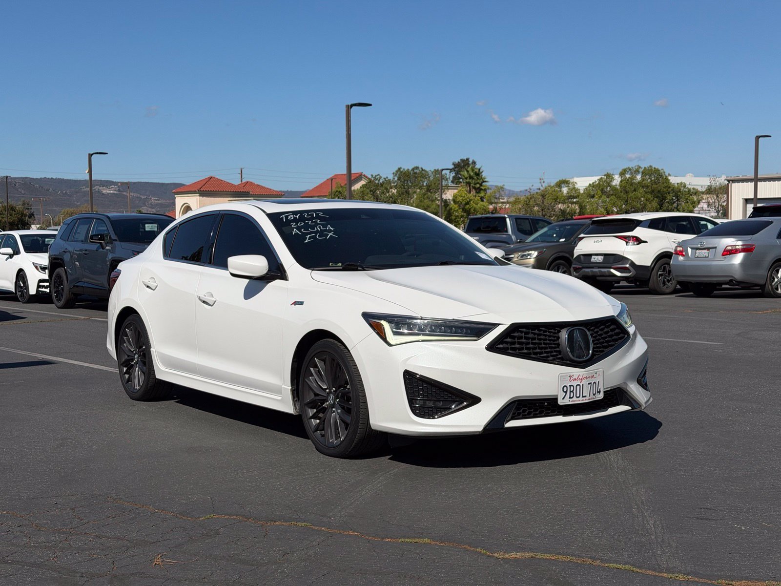 Used 2022 Acura ILX w/ Premium & A-SPEC Package FWD image 2