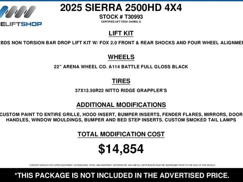 Used 2025 GMC Sierra 2500 Denali w/ Denali Reserve Package image 2