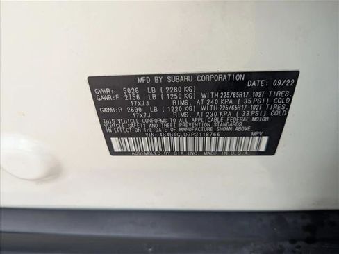 Used 2023 Subaru Outback Wilderness AWD/4WD image 26