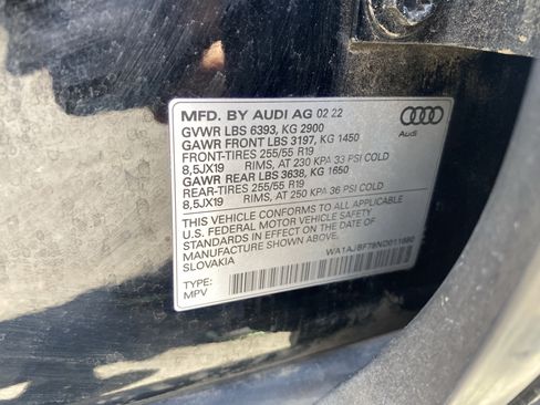 Used 2022 Audi Q7 2.0T Premium w/ Convenience Package AWD/4WD image 32