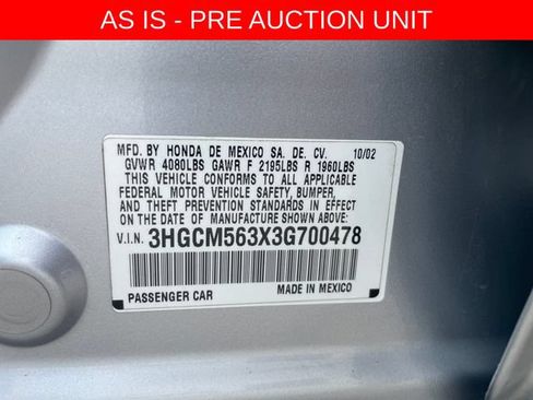 Used 2003 Honda Accord LX image 16