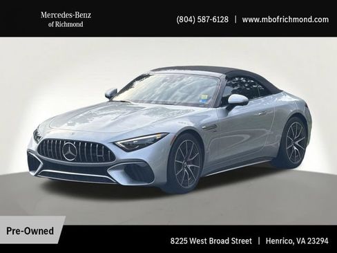 Used 2022 Mercedes-Benz SL 55 AMG 4MATIC image 1
