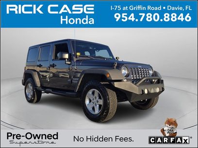 Used 2016 Jeep Wrangler Unlimited Sport w/ Quick Order Package 24S