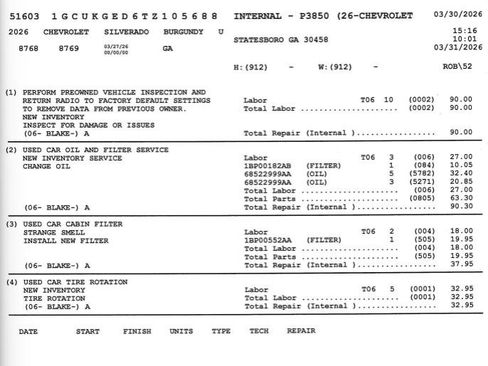 Used 2026 Chevrolet Silverado 1500 LTZ w/ LTZ Premium Package image 21