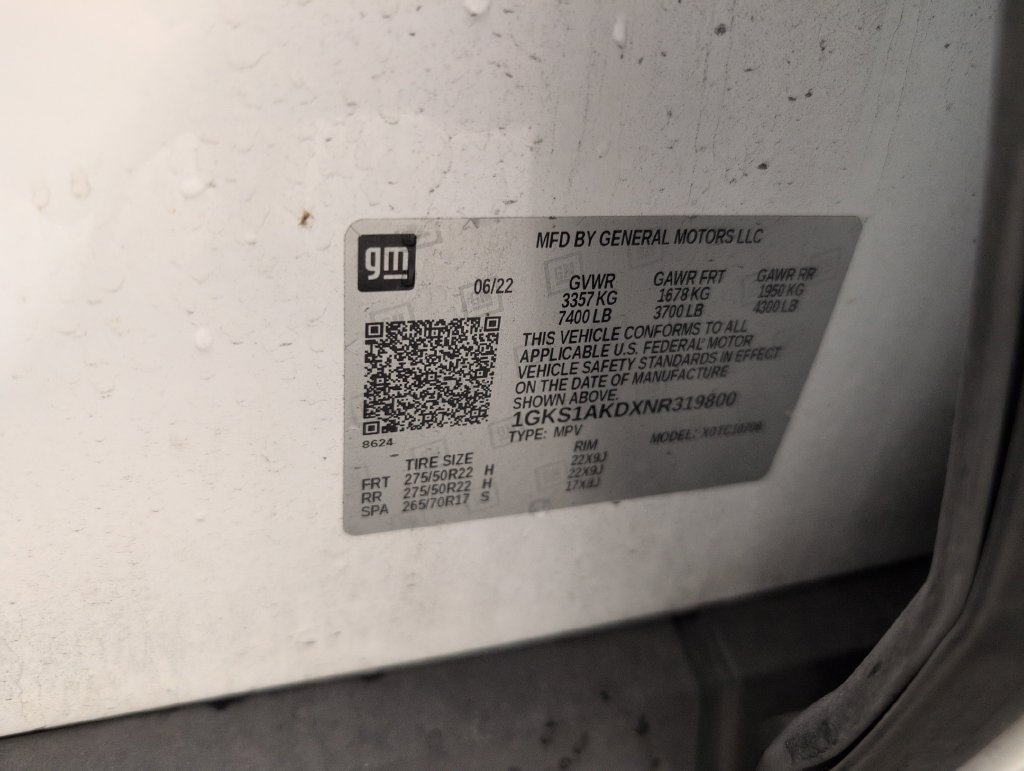 Used 2022 GMC Yukon SLE RWD image 36