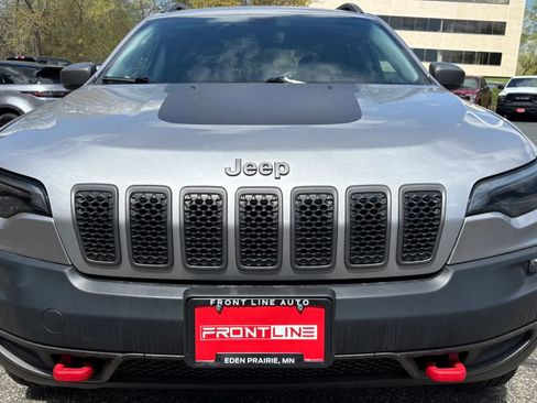 Used 2020 Jeep Cherokee Trailhawk w/ Cold Weather Group AWD/4WD image 14