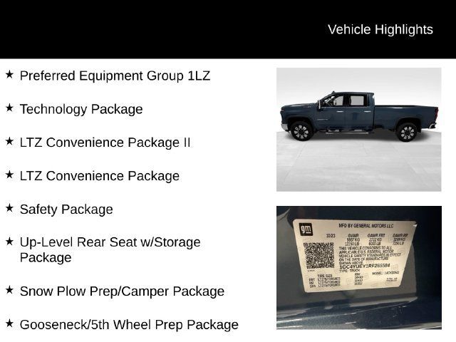 Certified 2024 Chevrolet Silverado 3500 LTZ w/ LTZ Premium Package AWD/4WD image 27