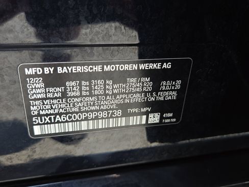 Certified 2023 BMW X5 xDrive45e w/ M Sport Package AWD/4WD image 22