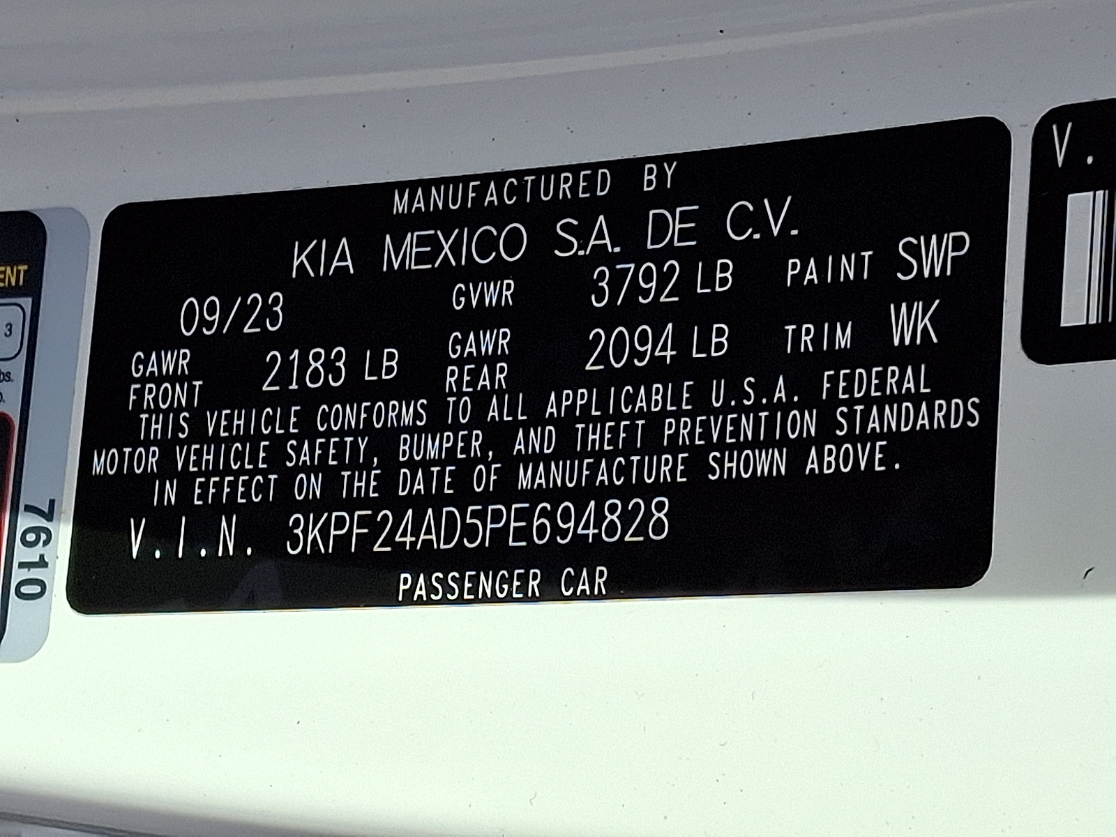 Used 2023 Kia Forte LXS w/ LXS Technology Package FWD image 26