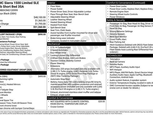 Used 2022 GMC Sierra 1500 SLE w/ Driver Alert Package I AWD/4WD image 6