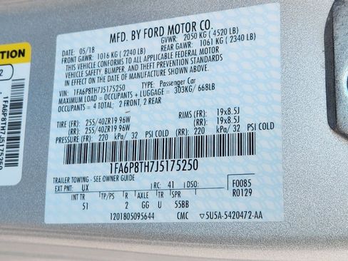 Used 2018 Ford Mustang Premium w/ Equipment Group 201A image 32