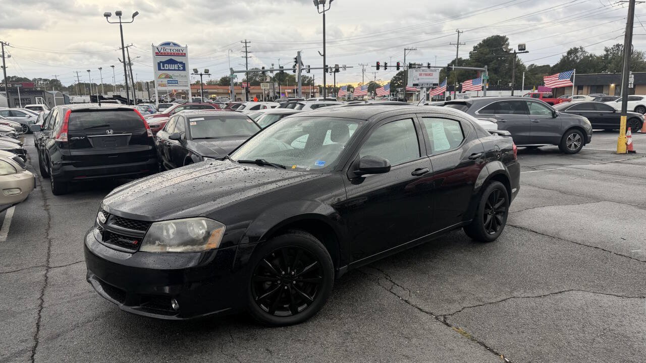 Used 2013 Dodge Avenger SXT w/ Blacktop Pkg FWD image 1