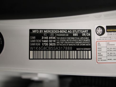 Certified 2025 Mercedes-Benz S 63 AMG S image 24