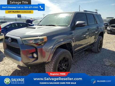 Used 2017 Toyota 4Runner TRD Off-Road AWD/4WD image 1