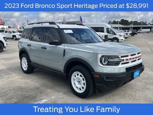 Certified 2023 Ford Bronco Sport Heritage AWD/4WD image 1