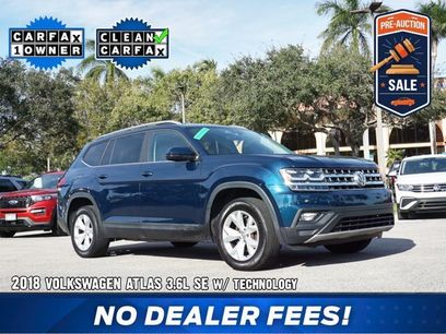 Used 2018 Volkswagen Atlas SE