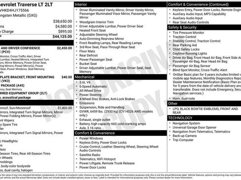 Used 2017 Chevrolet Traverse LT image 6